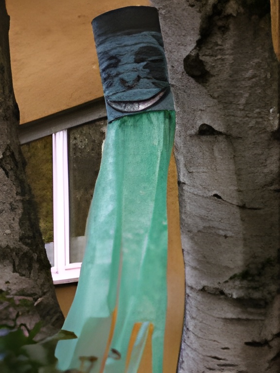 halloween windghost