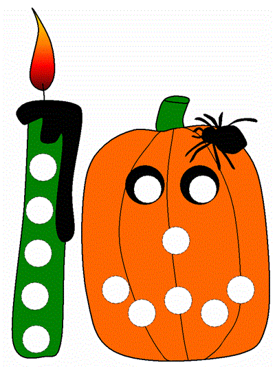 Halloween Bingo Dauber Art