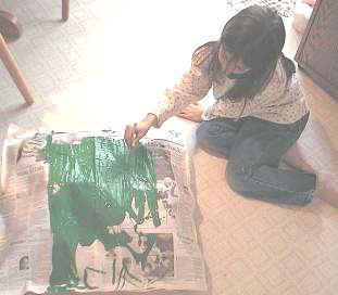 paint the frankenstein