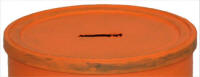 Cut a small slit in the lid.