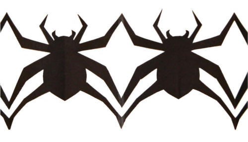 Fold and Cut Spider Chains