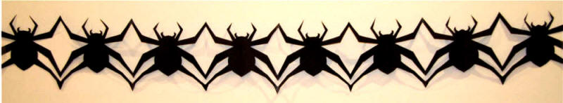 Fold and Cut Spider Chain