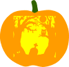 pumpkin carving pattern