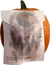 Pumpkin Carving Pattern 1