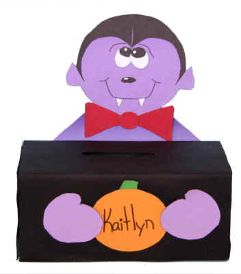 halloween vampire box