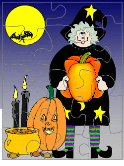 halloween printable jigsaw puzzle