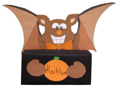 bat box paper and fun foam craft