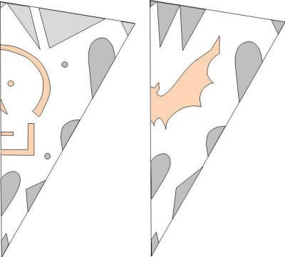 spooky snowflakes