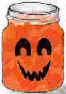 pumpkin votive candle holder craft