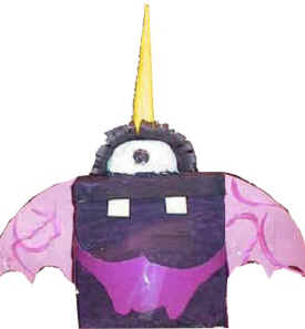 one-eyed, one-horned flying purple people eater