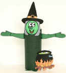 witch TP roll craft
