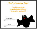 halloween award