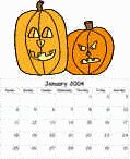 halloween calendar