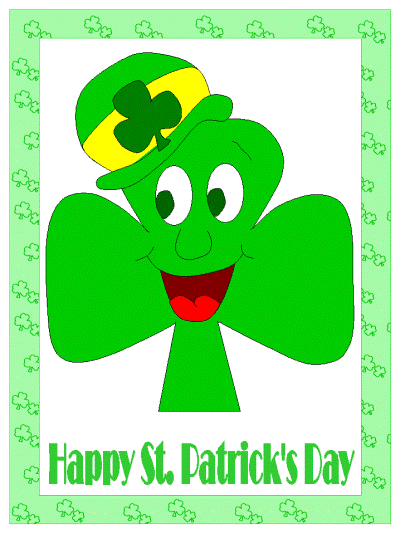 saint patrick's day coloring page