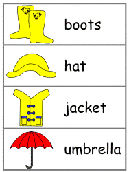 Spring Word Wall Words