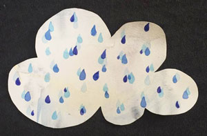 Water Color Spring Shapes