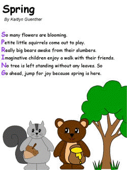 Spring poem