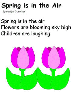 Spring is in the Air poem