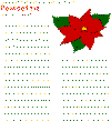 printable christmas word mining