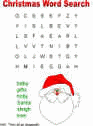 Christmas word search