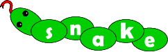 Alphabet Snake Craft