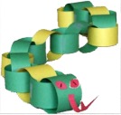 Paper Chain Snake Craft