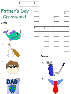 father's day crosswords