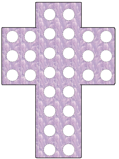 cross Bingo Dauber art worksheet