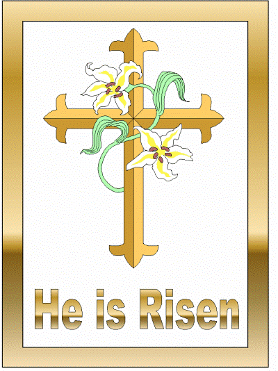 He is Risen coloring page