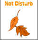autumn doorknob hanger
