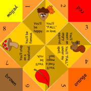 Autumn Fortune Teller Craft
