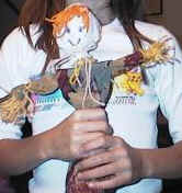 necktie Scarecrow craft