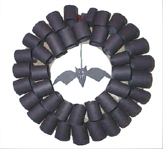 bat wreath