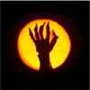 Zombie Hand Pattern Template