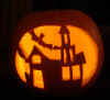 pumpkin carving pattern