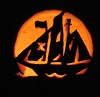 Haunted Pirate Ship Pattern Template