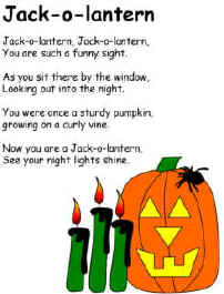 Jack-o-Lantern poem