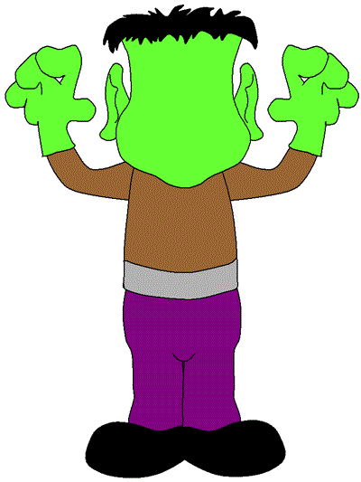 Draw the Face on the Halloween character