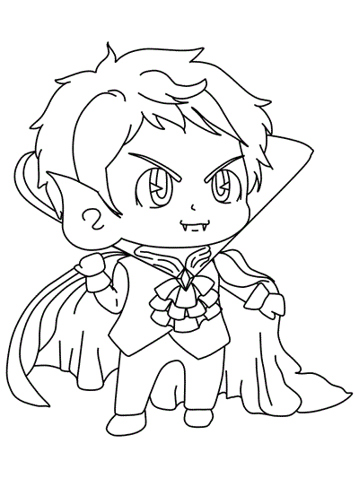 Halloween Chibi Drawings