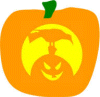 raven and pumpkin pattern