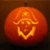 pumpkin carving pattern