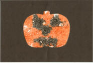 Halloween Pumpkin Stained Glass Crafts