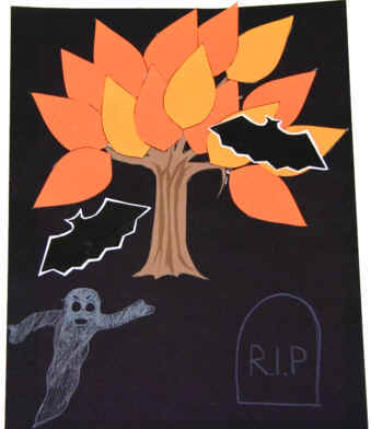 Halloween Tree Paper Craft