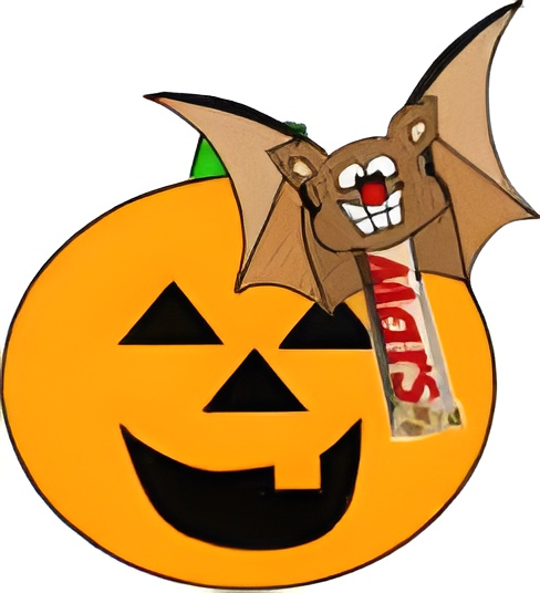 Candy Halloween bat