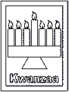 kwanzaa coloring pages