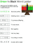 kwanzaa word ladder