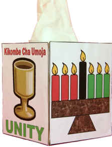 kwanzaa kleenex box