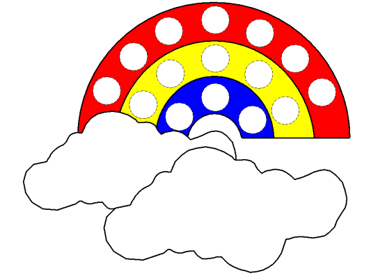 rainbow bingo dauber art worksheet