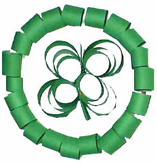saint patrick's day wreath