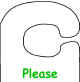 doorknob hanger